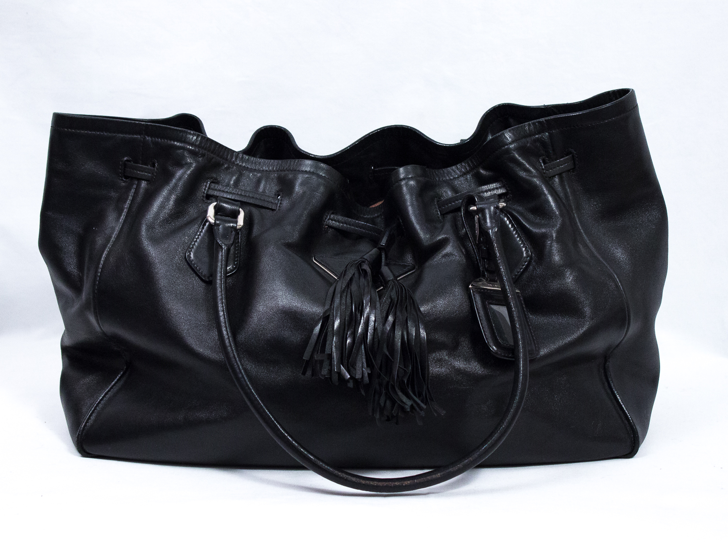 Trésor de femme Prada sac noir cuir gm 1